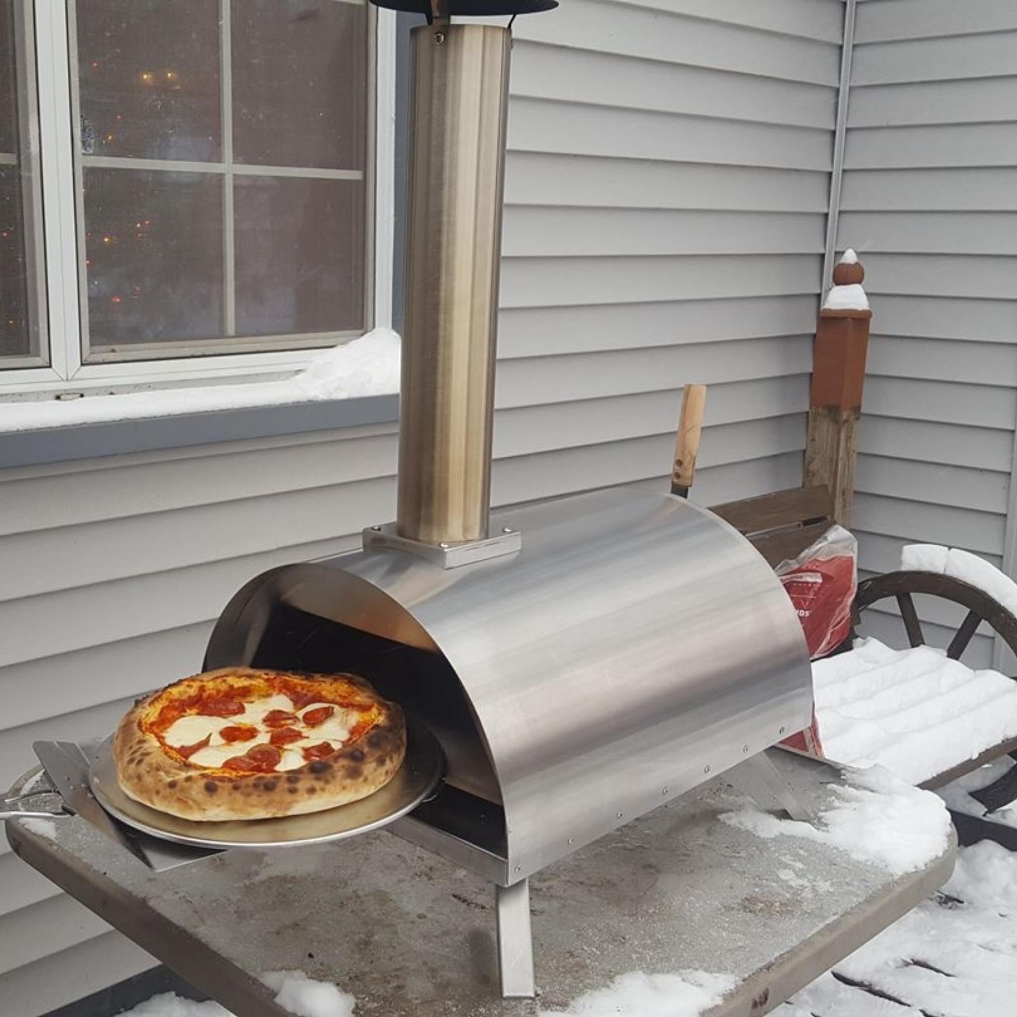 WPPO WKP-01 Lil Luigi Portable Pro Wood Fired Oven with Accessories