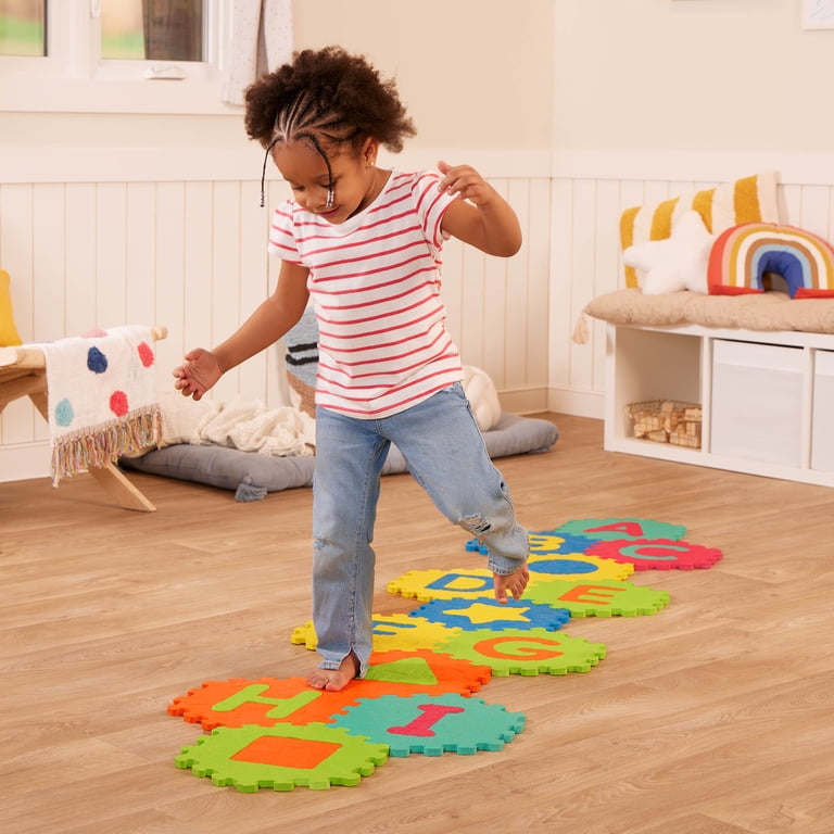Battat Honeycomb ABCs Foam Play Mat, 30 Tiles photo 6