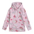 thumbnail image 5 of Kuromi And My Melody Hoodie 3D Print Pullover Hooded Long Sleeve Sweatshirts Tops Blouse with Pocket for Boys Girls M, 5 of 6