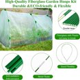 thumbnail image 3 of Mdesiwst 1 Set Plant Cover Convenient Flexible Simple Installation Protecting Plants Arch Support Kit Garden Supplies, 3 of 8