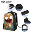 thumbnail image 5 of Kiff Backpack Fashion Casual Unisex Laptop Computer Daily Bookbag Cartoon School Hiking Work Business Travel Daypacks, 5 of 8