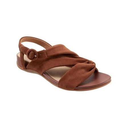 

SoftWalk Womens Tieli Suede Ankle Strap Wedge Sandals