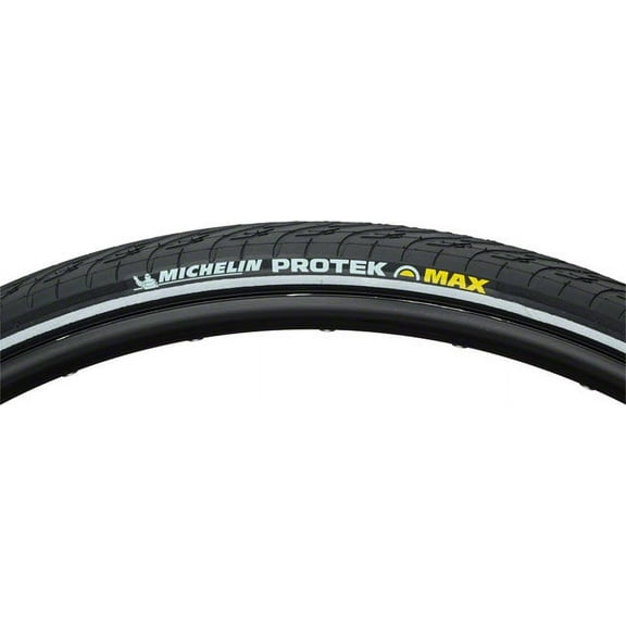Michelin Protek Max 700x32mm Bicycle Tire – Durable, Puncture-Resistant, Wet-Grip Tread with Reflective Sidewall for Road & Commuter Cycling