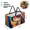 thumbnail image 2 of Rhinoceros Foldable Reusable Large Capacity Oxford Cloth Storage Bin, Laundry Basket, 2 of 7