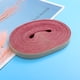 thumbnail image 2 of 1 rollo de 10 metros Simulación Plush PU Cuero Diy Polla de costura Accesorios de cuero Correa para la tira de cordón para la bolsa de coser suministros de bolso (clarete), 2 of 5