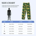 thumbnail image 4 of Sikiie Pizza Mens Pajama Pants Sleep & Lounge Pants, PJ Bottoms With elastic waistb and Pockets X-Large, 4 of 6