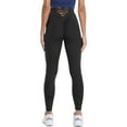 thumbnail image 6 of QAFOPEH Women High Waisted Back Cross Strappy Butt Lifting Solid Color Legging, 6 of 7