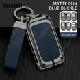 thumbnail image 6 of Zinc alloy+leather Car Remote Key Cover Case Protective For Honda A 2/3/4 buttons CRV Pilot Accord Civic Fit Freed keyless entry, 6 of 29