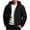 Black #022, variant on Mens Rain Jacket Waterproof with Hooded Hiking Coat | Zip Pockets Windbreaker,Fishing,Active Performance Shell Jackets, M