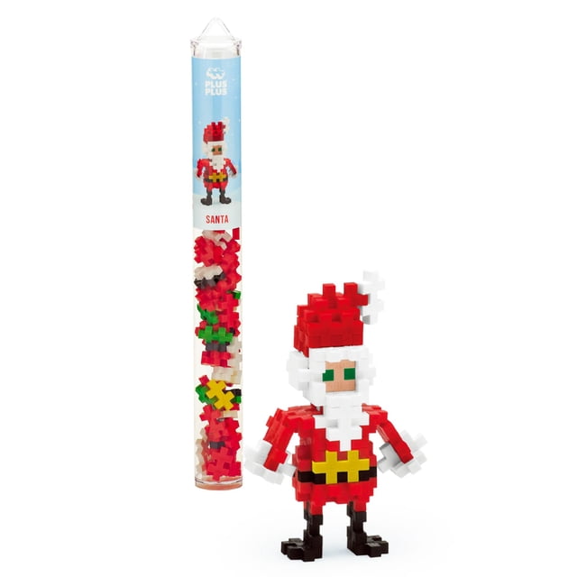 Juego de bloques de construcción de rompecabezas 3D PLUS PLUS Santa Claus Kids