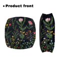 thumbnail image 2 of HELLHERO Night-Stitched Wildflowers Stretch Fabric Walker Seat Back Cover Walker Seat Cover & Senior Adult Style, 2 of 7