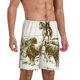 thumbnail image 2 of Balery Cattle Drive By Two Cowboys Pantalones cortos de pijama de punto de algodón para hombre con cinturilla y bolsillos-X-Large, 2 of 6