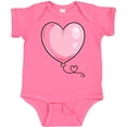 thumbnail image 3 of Inktastic Pink Balloon Heart Boys or Girls Baby Bodysuit, 3 of 5