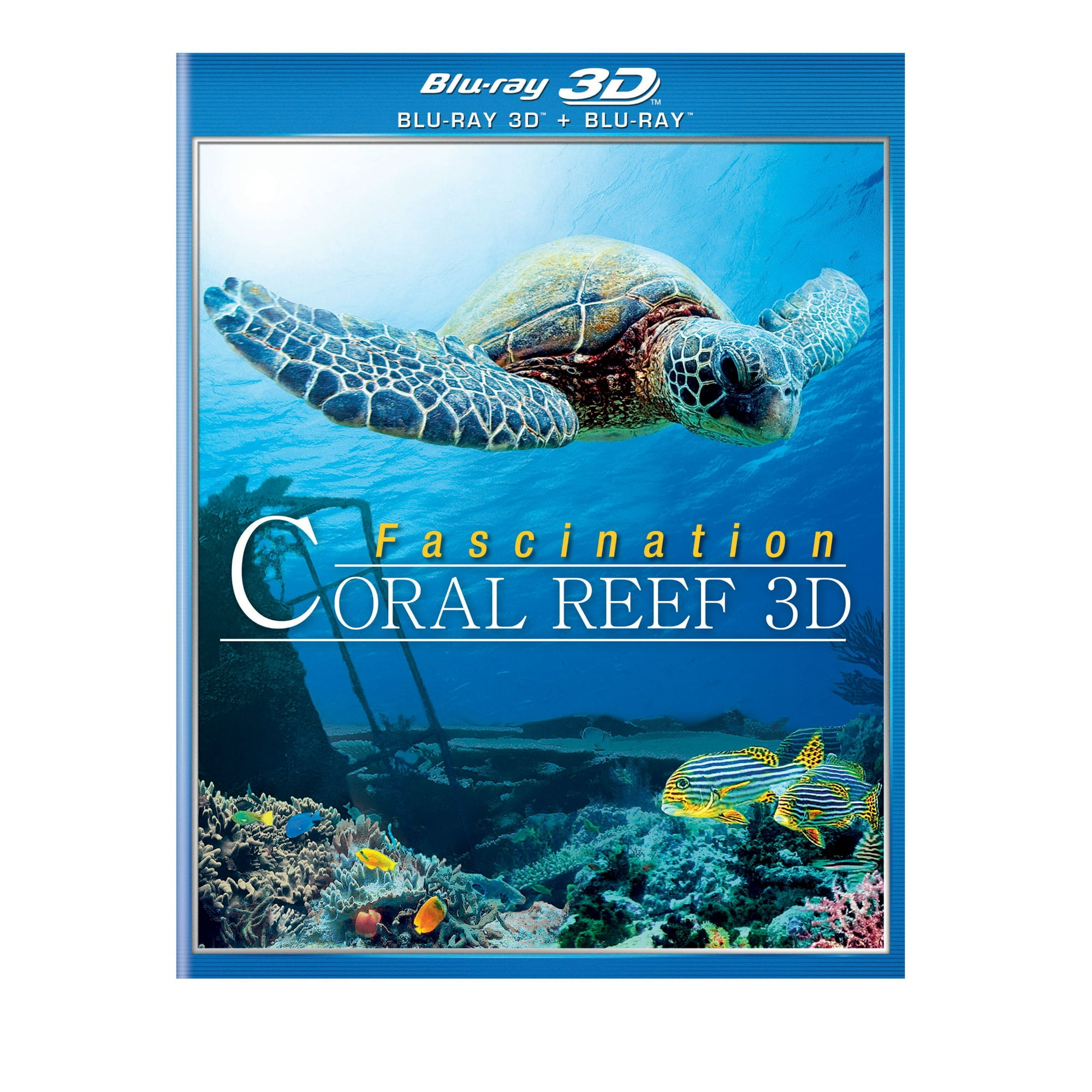 Fascination Coral Reef [3D Blu-ray/Blu-ray] NEW