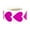 Hot Pink, variant on TIMIFIS Sticker Sticker Blank Love Stickers, Self-Adhesive Roll, Heart-Shaped Stickers, 500 Labels/Roll Home Decor