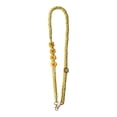 thumbnail image 1 of Correa de hombro de macramé bohemio, cordones para teléfono móvil, correa para bolso de flores, cadena de teléfono móvil tejida suave para fundas de t Amarillo, 1 of 8