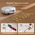 thumbnail image 2 of roborock Qrevo Curv series 2 Flow Robot Vacuum and Mop, SpiraFlow Real-Time Self-Cleaning Roller Mop, 20,000 Pa, Dual Zero-Tangle System, AI Obstacle Avoidance, Carpet Protection, 2 of 12