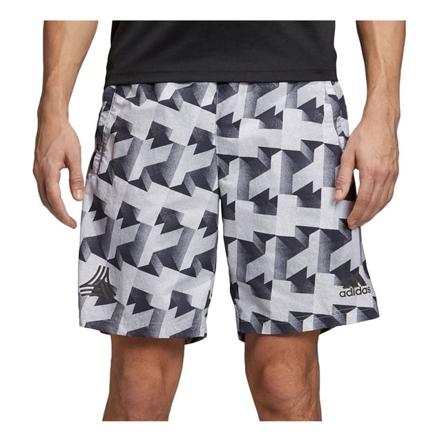 Adidas Mens Tango Athletic Workout Shorts, gray, XS