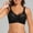 #0245-Black, variant on Underwire Bra for Women, Solid Floral Embroidered Thin Fixed Cup Everyday Bra, Back Smoothing Lifting Bras, Demi Cup T Shirt Bra Gift