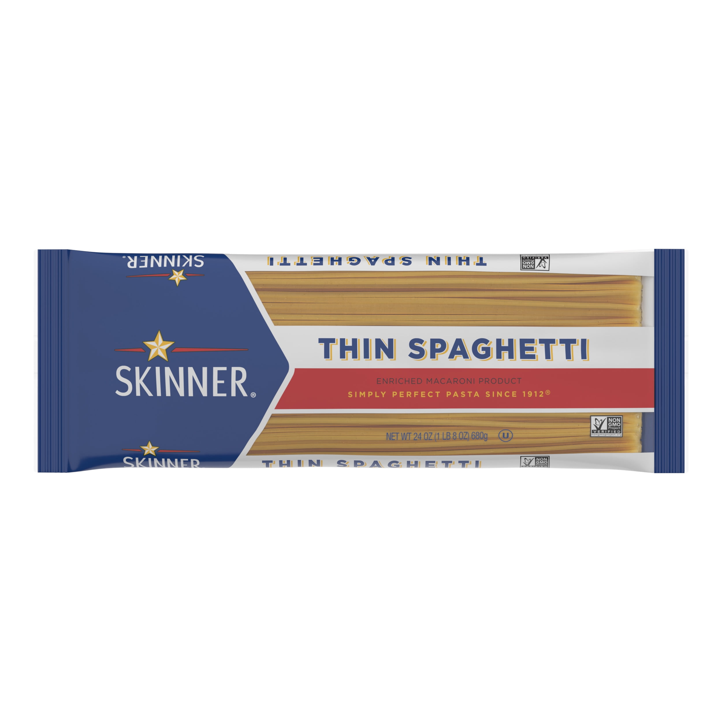 (4 pack) Skinner 24 oz Thin Spaghetti Pasta