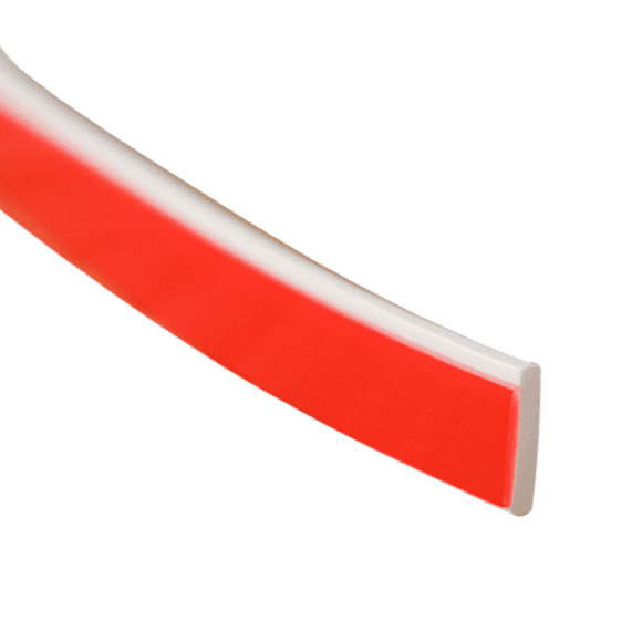 Silicone Rubber Weather Stripping for Doors and Windows, Longer Service Life Porous Sealing Strip