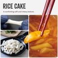 thumbnail image 3 of O’Food Original Tteokbokki, Gluten-Free Korean Rice Cakes, Authentic Spicy Korean Street Food Snack, Perfect with Cheese and Ramen Noodles, Ready to Eat, No MSG, No Corn Syrup (Pack of 1), 3 of 5