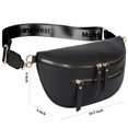thumbnail image 4 of Bandolera Montana West MWC-248BK de cuero vegano para mujer, 4 of 6