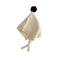 thumbnail image 1 of Gorro protector para los oídos para bebés, adorable, suave, cómodo y cálido para bebés. blanco, 1 of 8