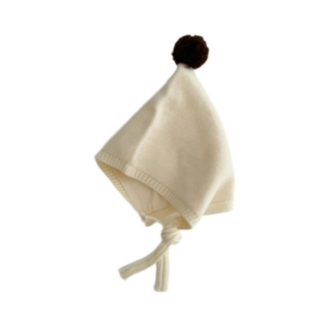 HILABEE Tuque pour Bébés Déguisement Douce Confortable Mignonne Chaude Casquette pour Bébés Fille Garçon Enfants Blanc