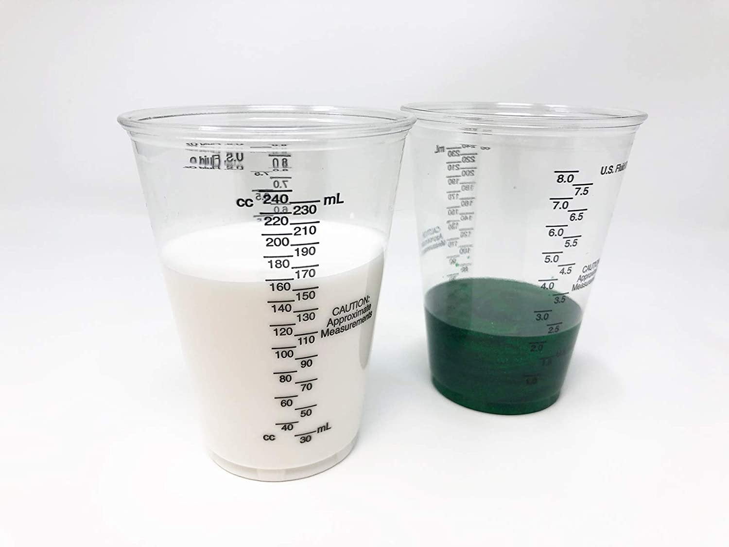 Clear Plastic 0.5 Pint Epoxy Resin Mixing Cups - Graduated Measurement – The  Epoxy Resin Store
