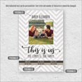 thumbnail image 3 of Adoption Commemoration Personalized Print or Framed Print | 3 Dates Photo Style B, 3 of 10