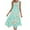 Mint Green~, variant on Women's Casual Dresses, Tshirt Dresses, Plus Size Summer Dresses, Sleeveless Round Neck Beach Cover Up Sundress with Pockets, Midi Dresses for Women Pink~ S