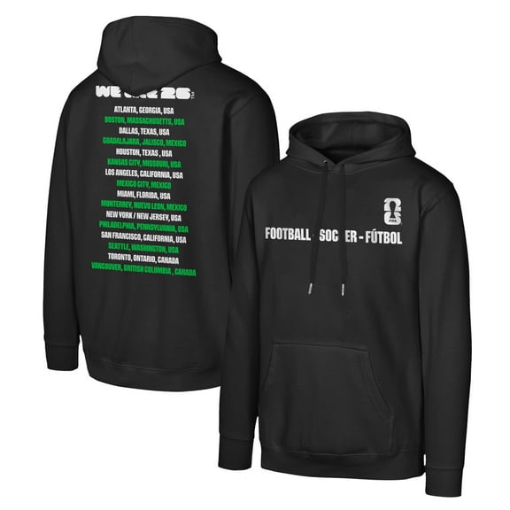 Men's Black FIFA World Cup 2026 Graphic Hoodie