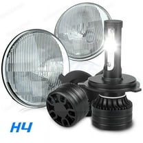 For Ford Mustang 1964-1973 - 7" Inch Round Led Headlights High/Low Headlamps