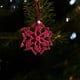 thumbnail image 4 of Adornos navideños, adornos navideños, regalos navideños, colgante pequeño tejido a mano de Navidad, copo de nieve, estrella de cinco puntas, decoración para colgar en la pared, regalos navideños, un c, 4 of 5