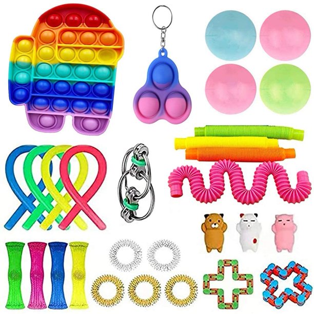 Conjunto de juguete de descompresión de ventilación Autismo TDAH Pioneer Cube Woven Mesh Squeeze Bean Tmvgtek Nuevos Originales