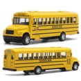 thumbnail image 1 of Flmtop Modèle de Bus Scolaire en Alliage à Rétrofriction, Véhicule de Collection, Jouet de Voiture pour Enfants, Décoration, Cadeau, 1 of 7
