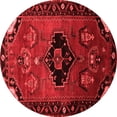 thumbnail image 1 of Ahgly Company Indoor Round Persian Red Traditional Area Rugs, 4' Round, 1 of 4