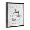 thumbnail image 3 of Stupell Industries Cottage Distressed Laundry Room Black Floating Frame Canvas Art, 17 x 21, by Lettered and Lined, 3 of 8
