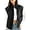 Black, variant on Cicy Bell Womens Quilted Puffer Vest Stand Collar Zip Up Winter Lightweight Padded Gilet Outerwear