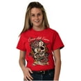 thumbnail image 3 of Erase All Fears Snake Skull Tattoo Plus Size Crewneck Graphic Tee Shirt Brisco Brands 3X, 3 of 5