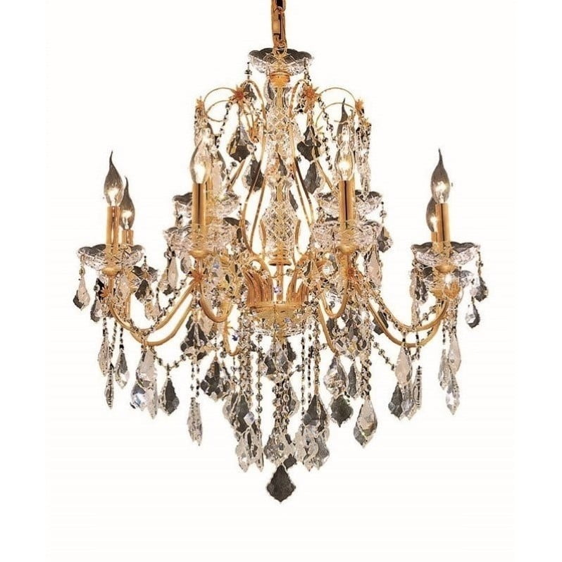 Elegant Lighting St Francis 28 12 Light Elements Crystal Chandelier