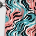 thumbnail image 3 of Designart "Capricious Exotic Camouflage" Animal Print Blackout Modern Single Curtain, Animal Print, 3 of 4