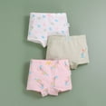 thumbnail image 1 of Ropa interior para niños, calzoncillos tipo bóxer de algodón de clase A para niñas, pantalones cortos antibacterianos con dibujos animados para niñas, 1 of 6