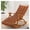 Long, variant on Sun Lounger Foldable Bamboo Rocking Chair,Portable Home Balcony Office Folding Chair,Adjustable Home Elderly Chair,Sunlounger Wooden Deck Chair with Cotton Pad,Load 200kg