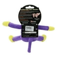 thumbnail image 5 of Mighty Jr Safari Monkey Purple Durable Plush Squeaky Dog Toy, 2 Pack, 5 of 8