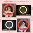 thumbnail image 3 of Amdohai Godox LR150 18 Inch LED Ring Light Studio Photography Fill-in Light 3000K-6000K Bi-Color, 3 of 9