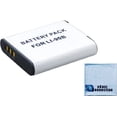 thumbnail image 1 of LI-90B 1900mAh Battery for Olympus XZ-2, SH-50, Tough TG-1, TG-2 Camera + eCostConnection Microfiber Cloth, 1 of 1