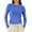 A-Blue272, variant on Bibifish Womens Long Sleeve T-Shirt Slim Fitted Crop Tee Lightweight Stretchy Crew Neck Going Out Top For Ladies