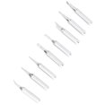 thumbnail image 4 of Soldering Tips Soldering Iron Tip Copper Welding Head Welding Accessories 8Pcs Soldering Tips Copper Solder Replacement Head Silver Color Welding Station Accessories, 4 of 8